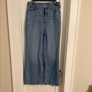 J. Crew wide leg trouser jeans size 31 / 12 like new!